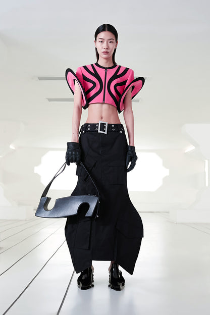 Geometric division tooling overskirt