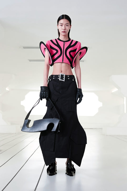 Geometric division tooling overskirt