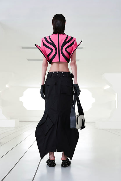 Geometric division tooling overskirt