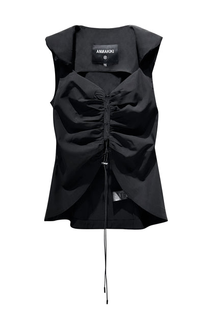 Acetate functional workwear top