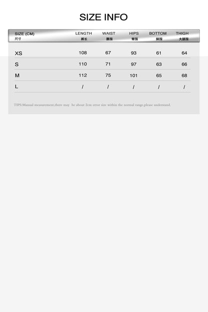 Fractional-wave pants with raw edge
