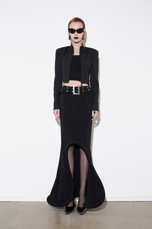 Wool casual loose pants