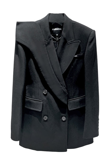 Worsted fleece fly piece suit