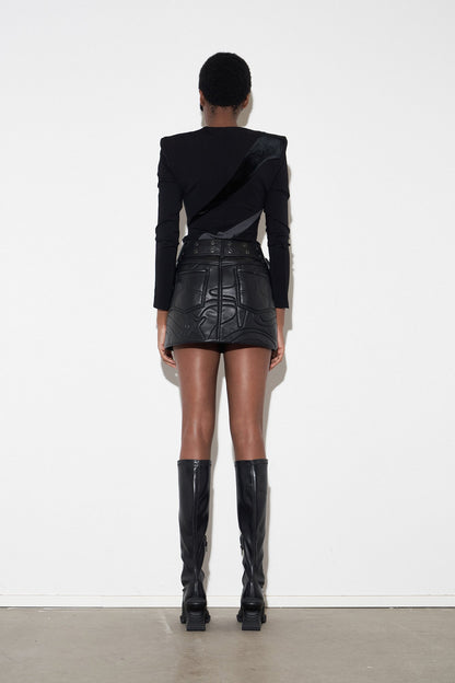 Four star 3D Quilted Half Skirt