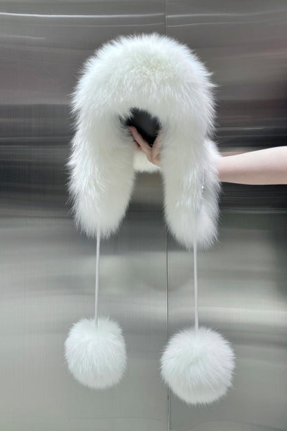 Future sense environmental protection fur hat