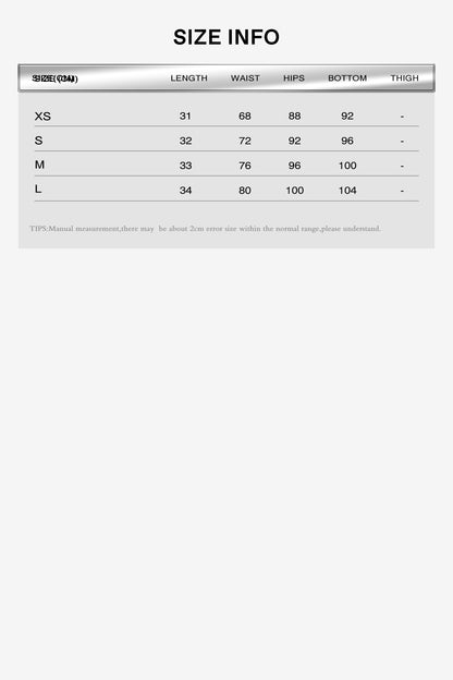 Leather Logo Low Waist Short Skirt