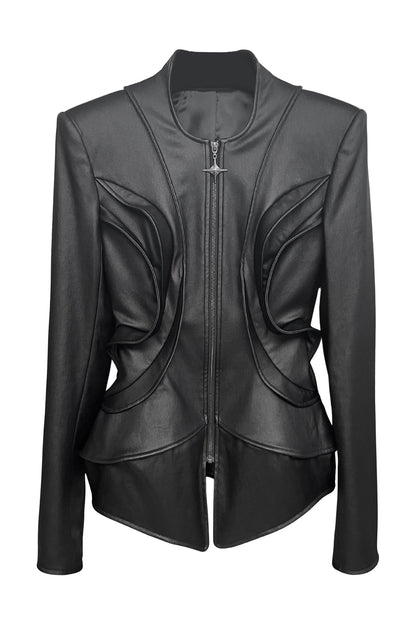 Multi-layer flying piece architectural coat