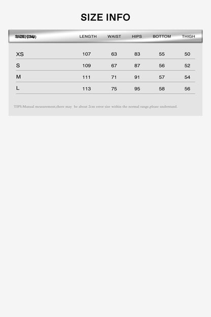 Acetate wool functional buckle straight leg pants