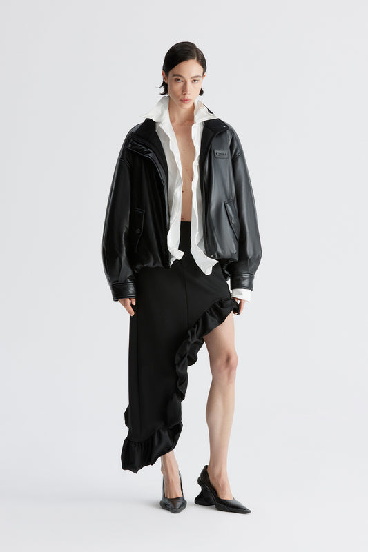 Four pointed star hot stamping sticker jacket